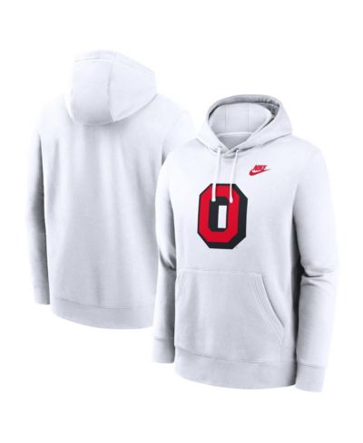 Мужское худи Nike Club Fleece с логотипом Ohio State Buckeyes
