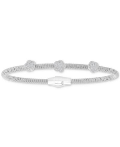 Macy's браслет с подвеской Star Charm из стерлингового серебра