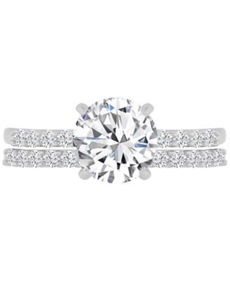 Macy's Кольцо с Cubic Zirconia 11.88 ct.t.w. Sterling Silver