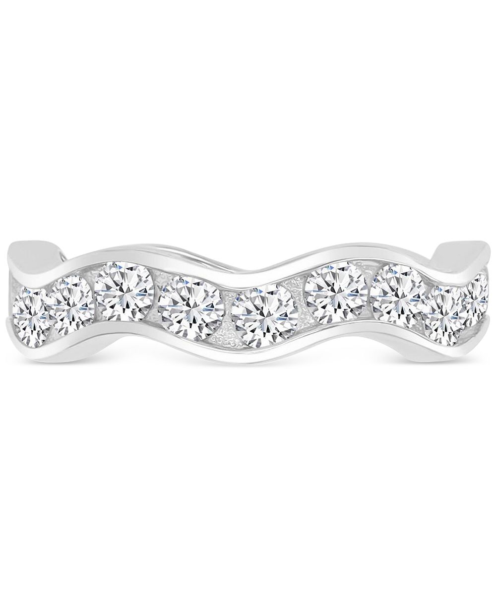Кольцо Macy's Cubic Zirconia 3.78 ct.t.w. в Sterling Silver