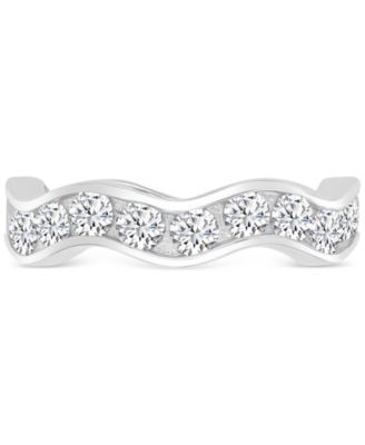 Кольцо Macy's Cubic Zirconia 3.78 ct.t.w. в Sterling Silver