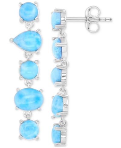 Серьги Opal (5.8 ct. t.w.) из стерлингового серебра