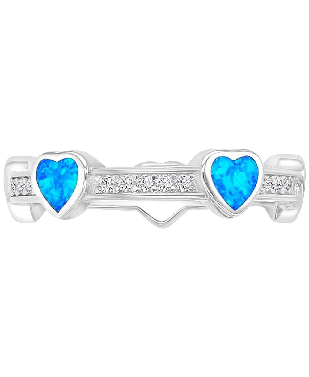 Кольцо Macy's Opal (0.30 ct. t.w.) Sterling Silver