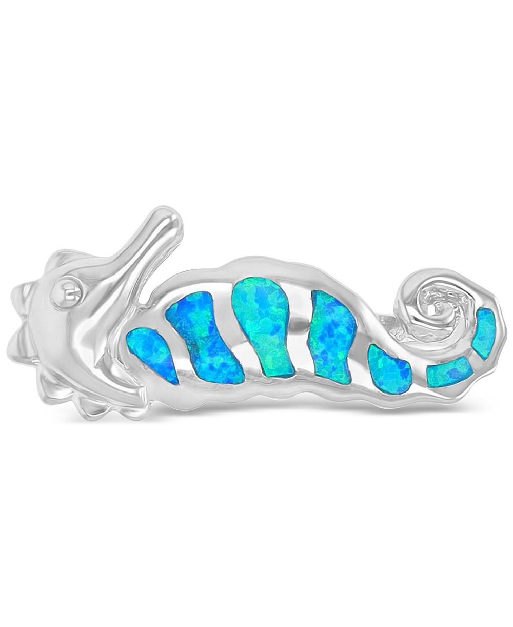 Серебряное кольцо Opal от Macy's