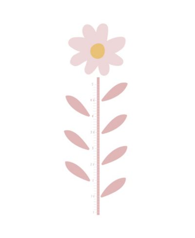 Настенные наклейки Lambs & Ivy Daisy Dreams Flower Growth Chart 72 x 24 x 0.01 inches