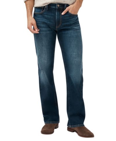 Silver Jeans Co. Мужские джинсы Zac Relaxed Fit Straight Leg