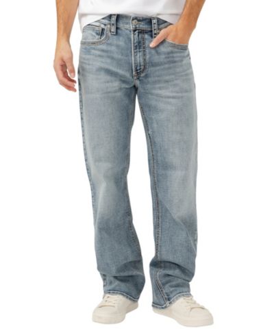 Джинсы Silver Jeans Co. Men's Zac Relaxed Fit Straight Leg Luxe Heritage