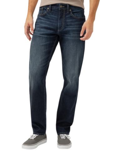 Мужские джинсы Silver Jeans Co. Eddie Classic, приталенный крой, зауженные штанины