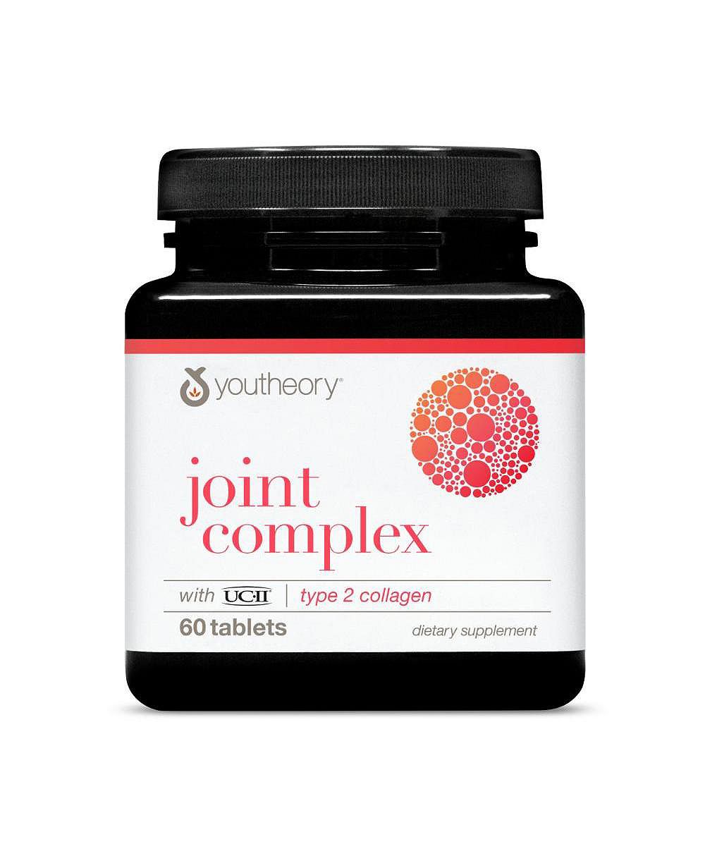 Youtheory Joint Complex с UC-II, коллаген 2 типа, с экстрактом босвелляции, имбирем и куркумой, 60 таблеток