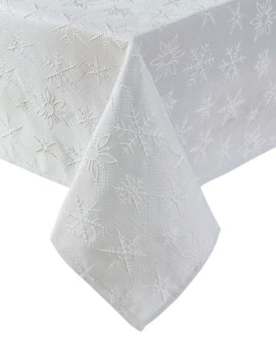 Laura Ashley Raised Woven Tablecloth, 60" x 84"