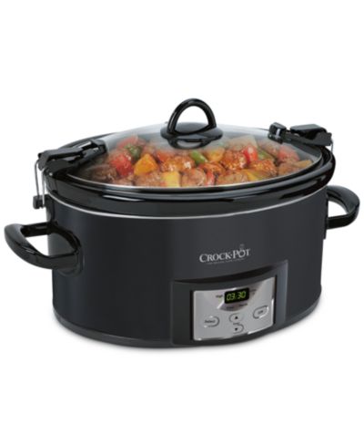 Crock-Pot® 7-Quart Cook & Carry Oval Slow Cooker