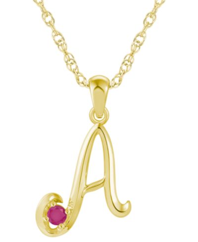 Ruby Yellow Gold A