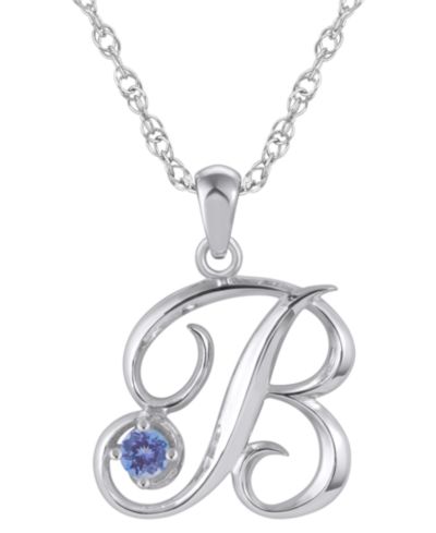 Tanzanite White Gold B