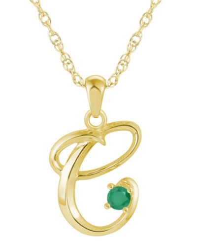 Emerald Yellow Gold C