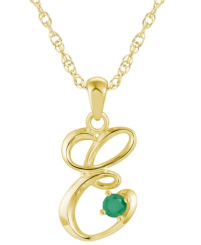 Emerald Yellow Gold E