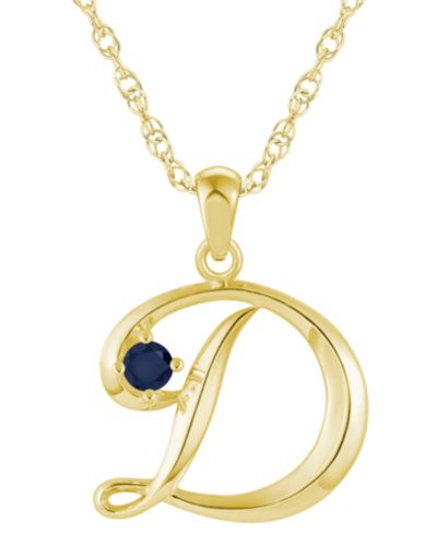 Sapphire Yellow Gold D