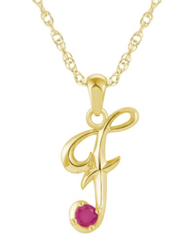 Ruby Yellow Gold f