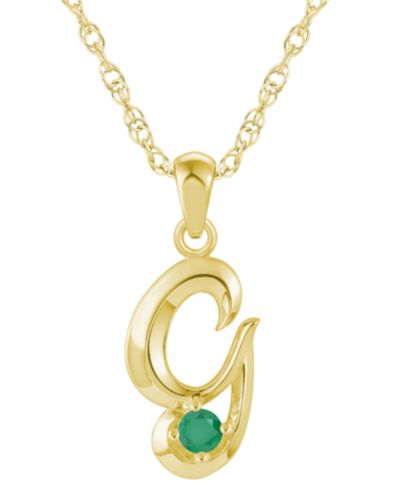 Emerald Yellow Gold g