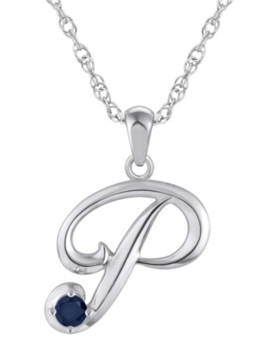 Sapphire White Gold P