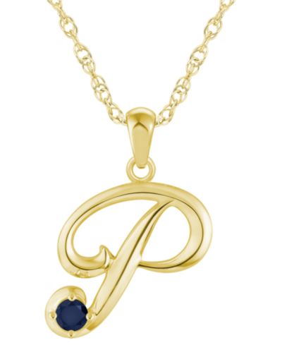 Sapphire Yellow Gold P
