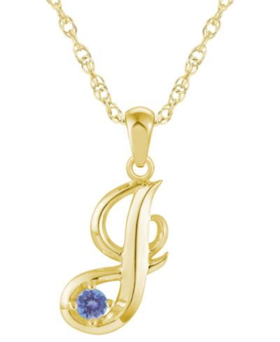 Tanzanite Yellow Gold j