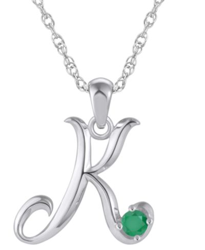 Emerald White Gold K