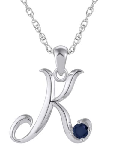 Sapphire White Gold K