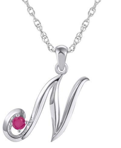 Ruby White Gold N