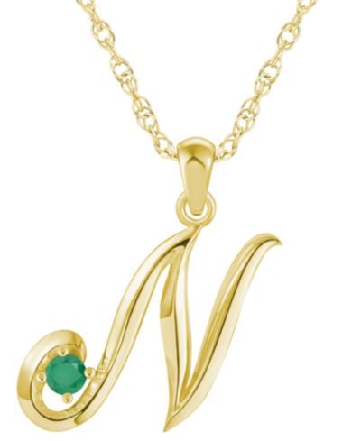 Emerald Yellow Gold N