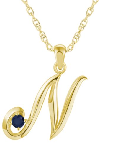 Sapphire Yellow Gold N