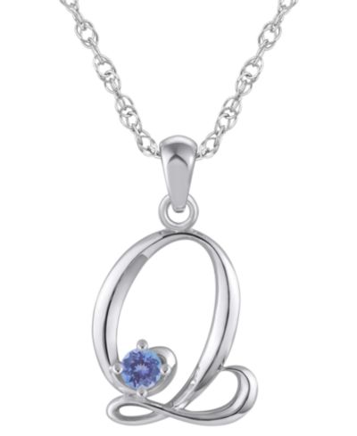 Tanzanite White Gold Q