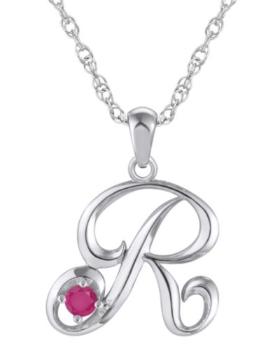 Ruby White Gold R
