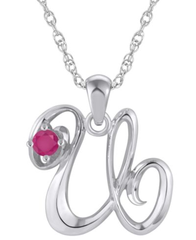 Ruby White Gold U
