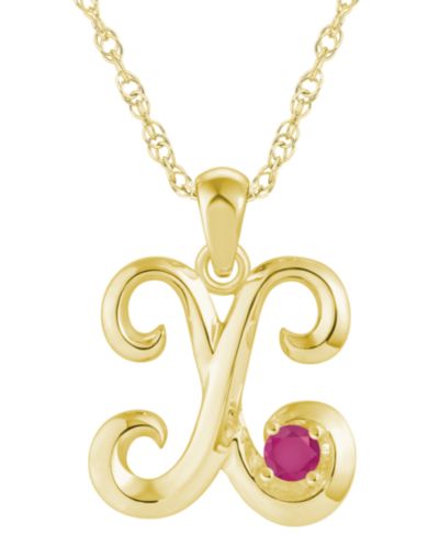 Ruby Yellow Gold X