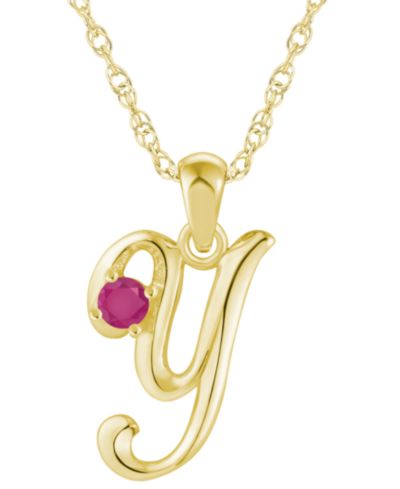 Ruby Yellow Gold y