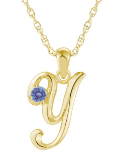 Tanzanite Yellow Gold y