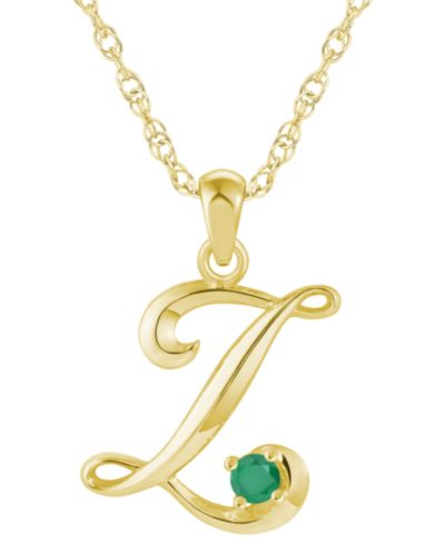 Emerald Yellow Gold Z