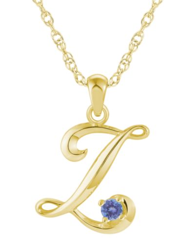 Tanzanite Yellow Gold Z
