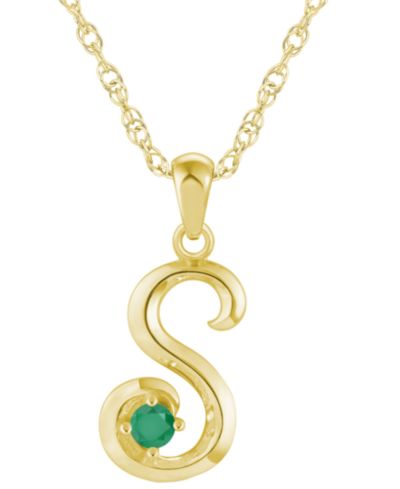 Emerald Yellow Gold S