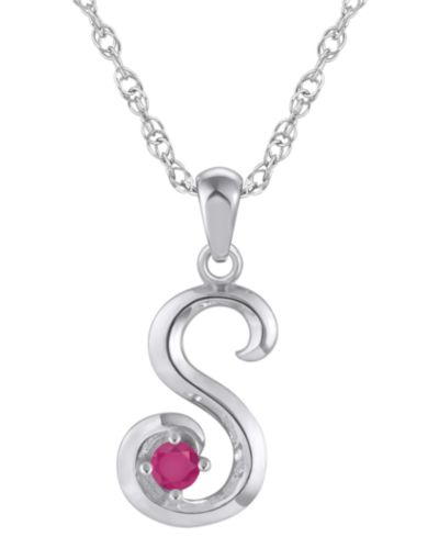 Ruby White Gold S