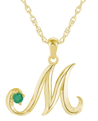Emerald Yellow Gold M