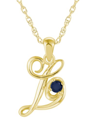 Sapphire Yellow Gold L