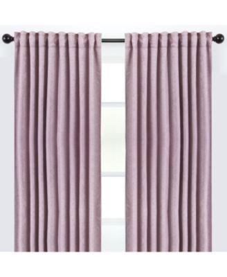 Chanasya Premium 2-Panel Embossed Textured Curtains