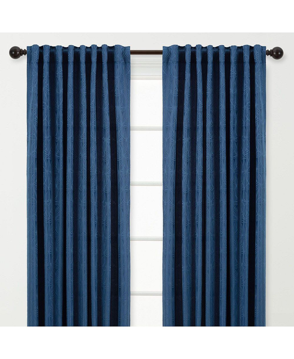 Chanasya Premium 2-Panel Embossed Textured Curtains