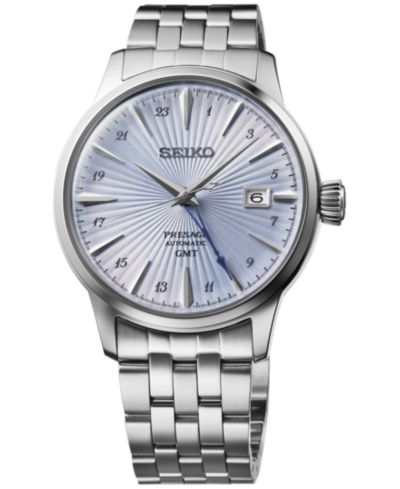 Seiko мужские автоматические часы Presage Cocktail Time с браслетом из нержавеющей стали, 40 мм