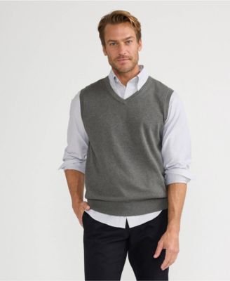 Lands' End Men's Fine Gauge Cotton Vest