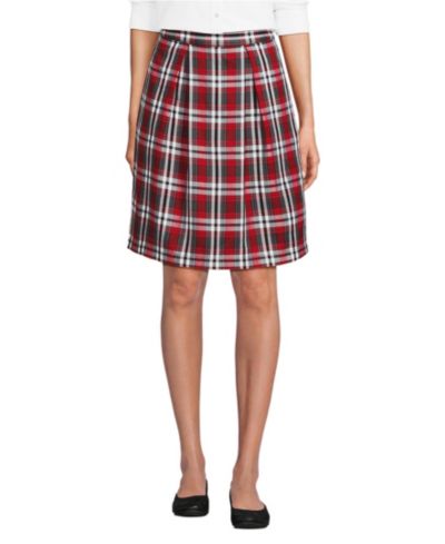 Red/graphite plaid