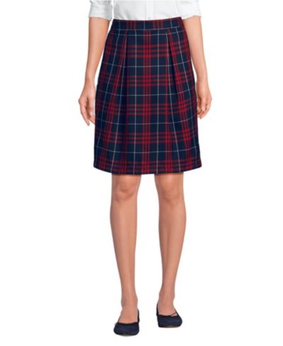 Classic navy large plaid