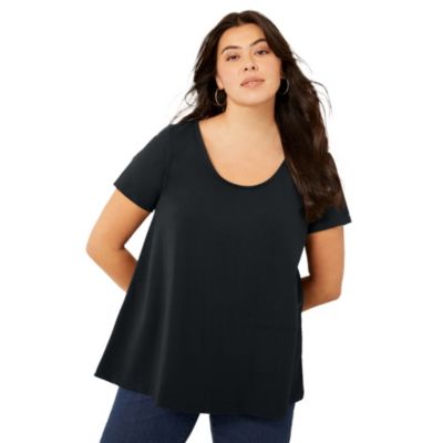Женская туника June & Vie Short-Sleeve Swing One Only