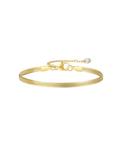 Chic Adjustable Gold Snake Chain Bracelet